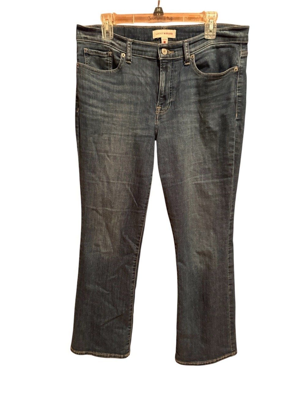 Lucky Brand Women Boot Cut Jeans Dark Indigo